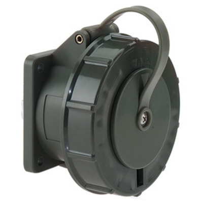 Bals Elektrotech. Anbausteckdose gerade 63A 5p >50V 2h IP67 13188