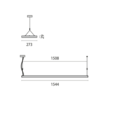 Performance in Light LED-Pendelleuchte 4000K DALI 8629461786430