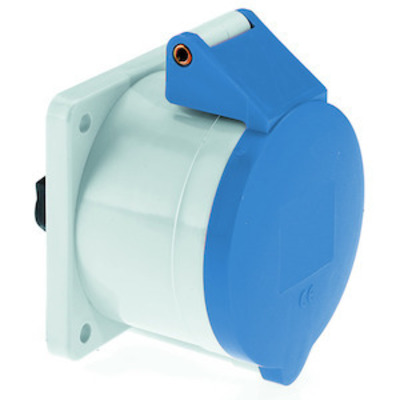 Bals Elektrotech. Anbausteckdose gerade 16A 7p 230V 9h IP44 13326