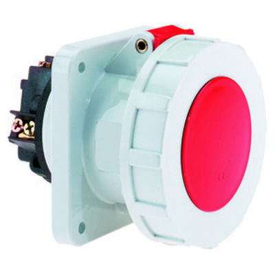 Bals Elektrotech. Anbausteckdose gerade 63A 4p 400V 6h IP67 13383