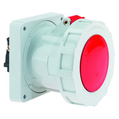 Bals Elektrotech. Anbausteckdose gerade 125A 5p 400V 6h IP67 13451