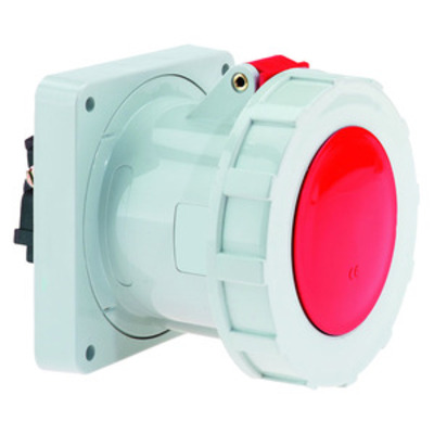 Bals Elektrotech. Anbausteckdose gerade 125A 5p 400V 6h IP67 13451