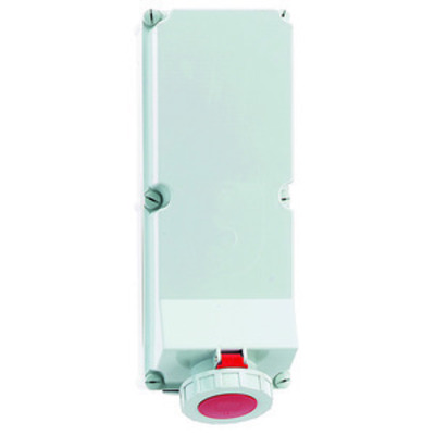 Bals Elektrotech. Wandsteckdose abgesichert 125A 5p 400V 6h IP67 15009