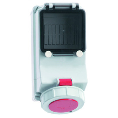 Bals Elektrotech. Wandsteckdose abgesichert 16A 5p 400V 6h IP67 15028