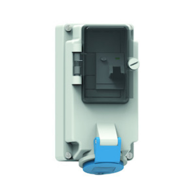 Bals Elektrotech. Wandsteckdose abgesichert 16A 3p 230V 6h IP44 15101