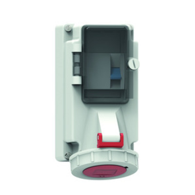 Bals Elektrotech. Wandsteckdose abgesichert 16A 5p 400V 6h IP67 15110