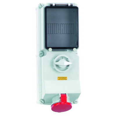 Bals Elektrotech. Wandsteckdose abschaltbar verriegelt abgesich. 17163