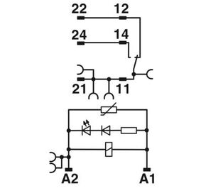 Phoenix Contact Relaismodul 230V AC, 1 Wechsler RIF1RPTLV-230AC/1X21