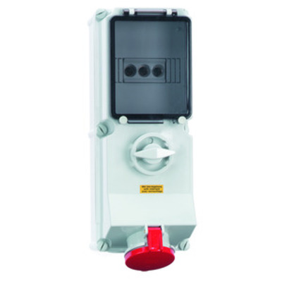 Bals Elektrotech. Wandsteckdose abschaltbar verriegelt abgesich. 17527