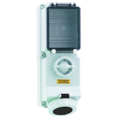 Bals Elektrotech. Wandsteckdose abschaltbar verriegelt abgesich. 17540