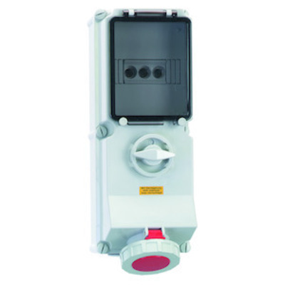 Bals Elektrotech. Wandsteckdose abschaltbar verriegelt abgesich. 17544