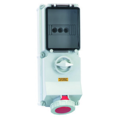 Bals Elektrotech. Wandsteckdose abschaltbar verriegelt abgesich. 17544