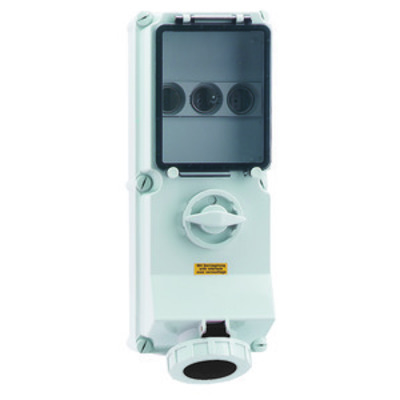 Bals Elektrotech. Wandsteckdose abschaltbar verriegelt abgesich. 17547