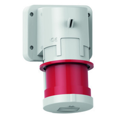 Bals Elektrotech. Wand-Gerätestecker 32A 5p 400V 6h IP44 24012