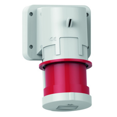 Bals Elektrotech. Wand-Gerätestecker 32A 5p 400V 6h IP44 24012