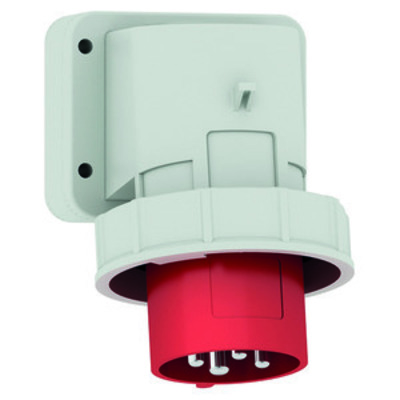 Bals Elektrotech. Wand-Gerätestecker 32A 4p 400V 6h IP67 24021