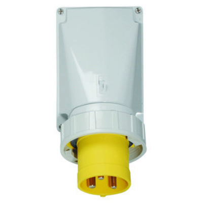 Bals Elektrotech. Wand-Gerätestecker 63A 3p 110V 4h IP67 24140