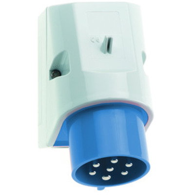 Bals Elektrotech. Wand-Gerätestecker 16A 7p 230V 9h IP44 24193