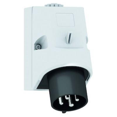 Bals Elektrotech. Wand-Gerätestecker 32A 4p 500V 7h IP44 24412