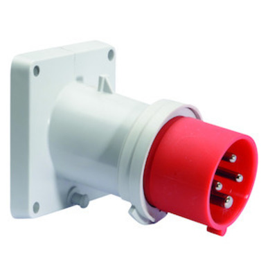 Bals Elektrotech. Anbau-Gerätestecker 4p 400V 6h Ip 44 27122