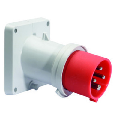 Bals Elektrotech. Anbau-Gerätestecker 4p 400V 6h Ip 44 27122