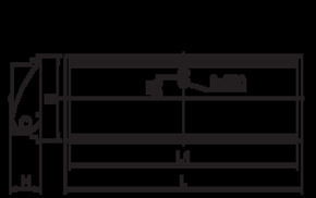 Ridi-Leuchten LED-Einbauleuchte DALI f.Ridi Tube EBW-R1X145/35DA
