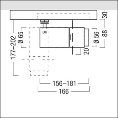 Zumtobel Group LED-Strahler (Projektion) 3000K SUP2 L PRO #60715049