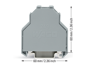 WAGO GmbH & Co. KG Endklammer schraubenlos 249-197