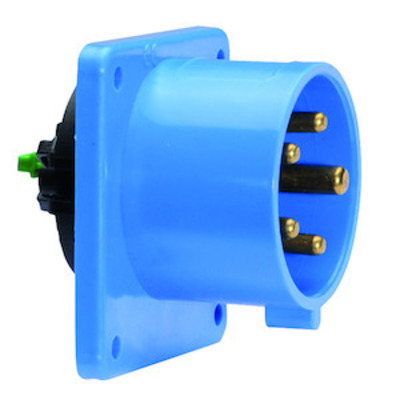 Bals Elektrotech. Anbau-Gerätestecker 5p 230V 9h Ip 44 28006