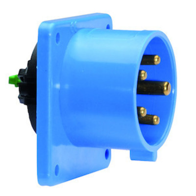 Bals Elektrotech. Anbau-Gerätestecker 5p 230V 9h Ip 44 28015