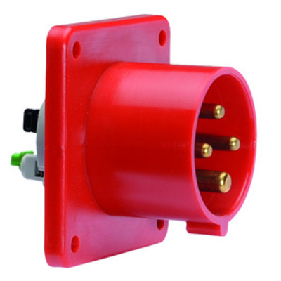 Bals Elektrotech. Anbau-Gerätestecker 4p 400V 6h Ip 44 28112