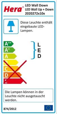 Hera LED-Wandeinbauleuchte 20202722108