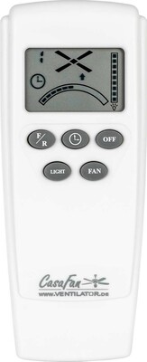 Casafan Deckenventilator Flügel Nussbaum/sw ECO GAMMA 103 NB-SW