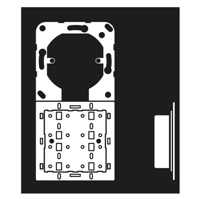 Jung Tastsensor-Erweiter.Modul Universal 3-fach 4093 TSEM