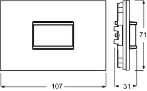 Busch-Jaeger Bewegungsmelder prion Glas schwarz 6345-825-101