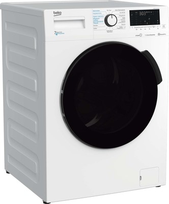 Beko Waschtrockner m.XL-Tür BT,1400Upm,Dampff. WDW75141Steam1