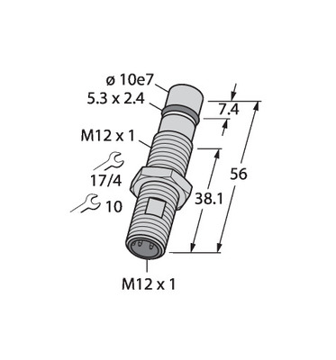 Turck Sensor induktiv BID1.5G120KKAP6H1141