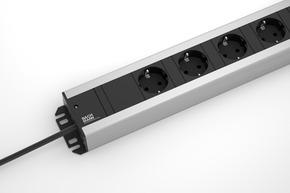 Bachmann Handwerkerleiste 12fach ohne Schalter,2m Zul 300.002