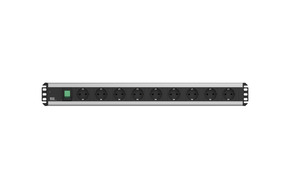 Bachmann Handwerkerleiste 9fach mit Schalter, 2m Zul 300.004