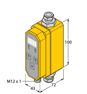 Turck Inline-Sensor Auswertelektronik FCMI-3/8D #6870816