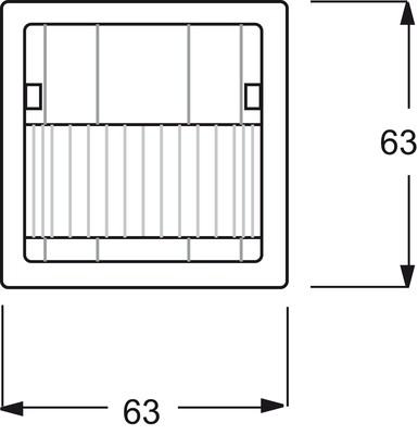 Busch-Jaeger Wächter Sensor anthrazit UP 180 Komfort 6122/02-81