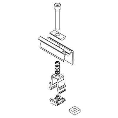 K2 Systems Universal Endklemmen OneEnd 2002514
