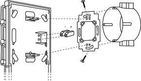 Busch-Jaeger Bedienelement 5/10fach MF/IR 6320/50-20