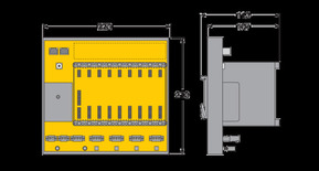 Turck Modulträger DPC-49-4RMB/YO