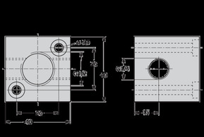 Turck Montagehalterung FCI-1/2-1/4-1/4-A4