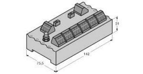 Turck Verteilerbaustein JRBS-40-6C/EX