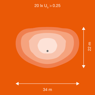 Ledvance LED-Fluter 4000K FLPFM1504000ASY45140