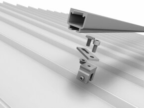 K2 Systems Aluminium Adapterblech Für Schraube M10 2002544