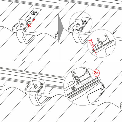 K2 Systems Distanzunterlage Pad 1002361