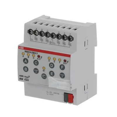 ABB Stotz S&J Ventilantrieb-Aktor 6fach, 230 V, REG VAA/S6.230.2.1